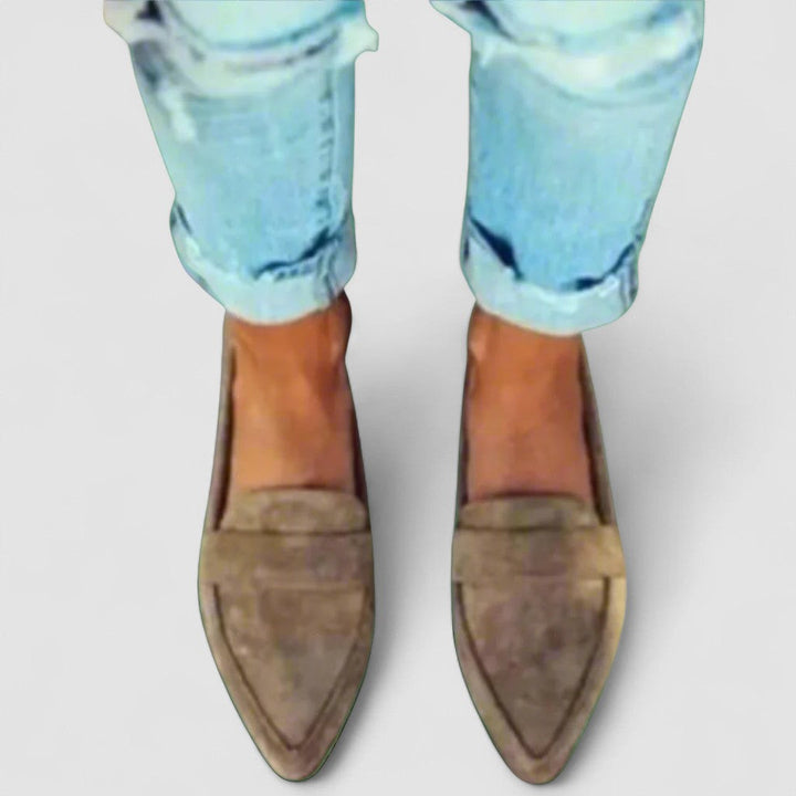 Selma | Loafers Eleganți din Material Premium