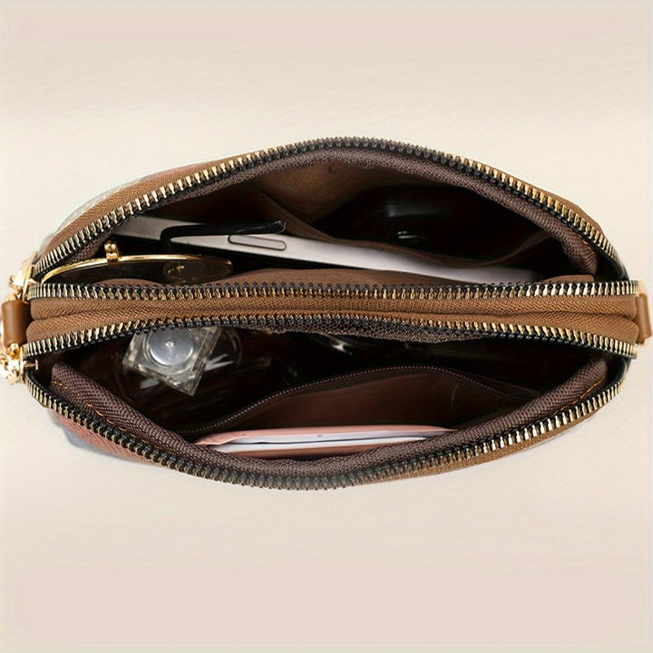 Clio | Mini Geantă Crossbody Patchwork