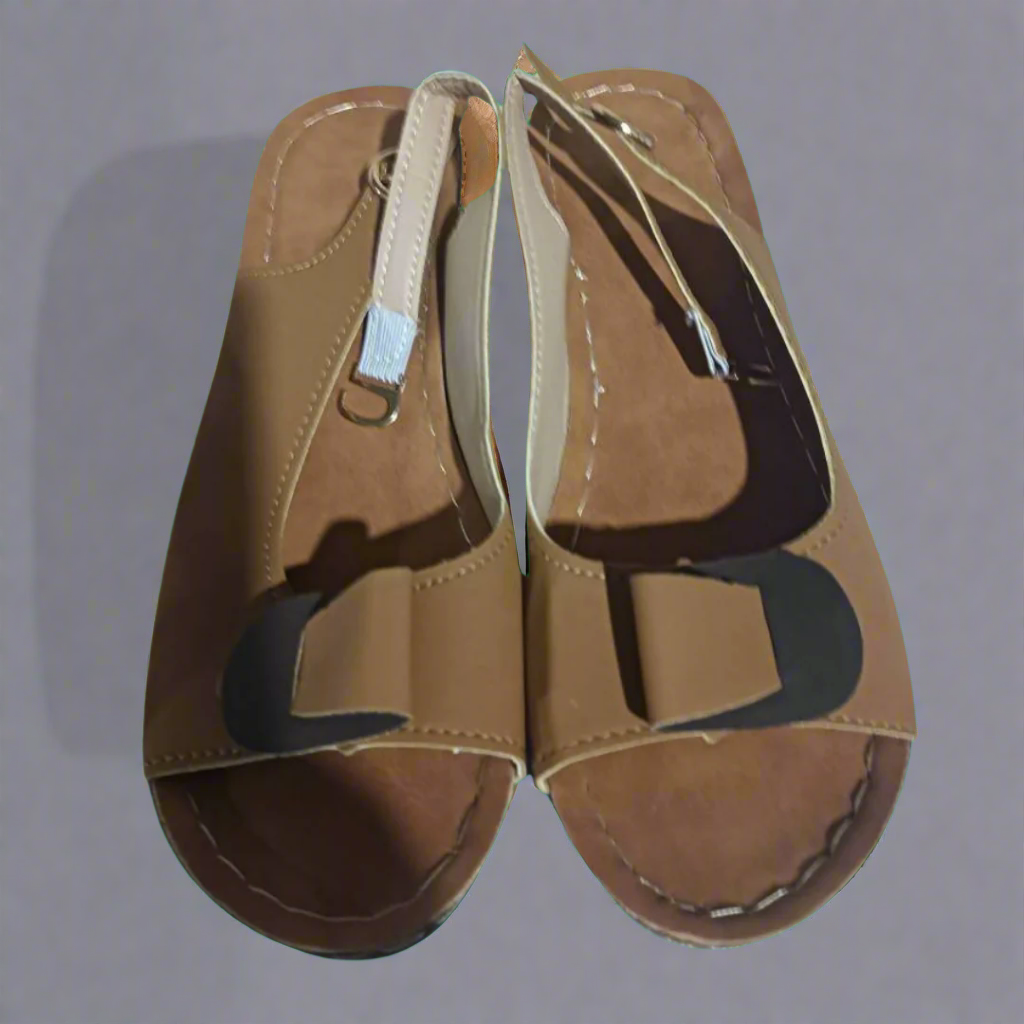 Clara | Sandały Retro Wedge pentru femei – Confort și stil