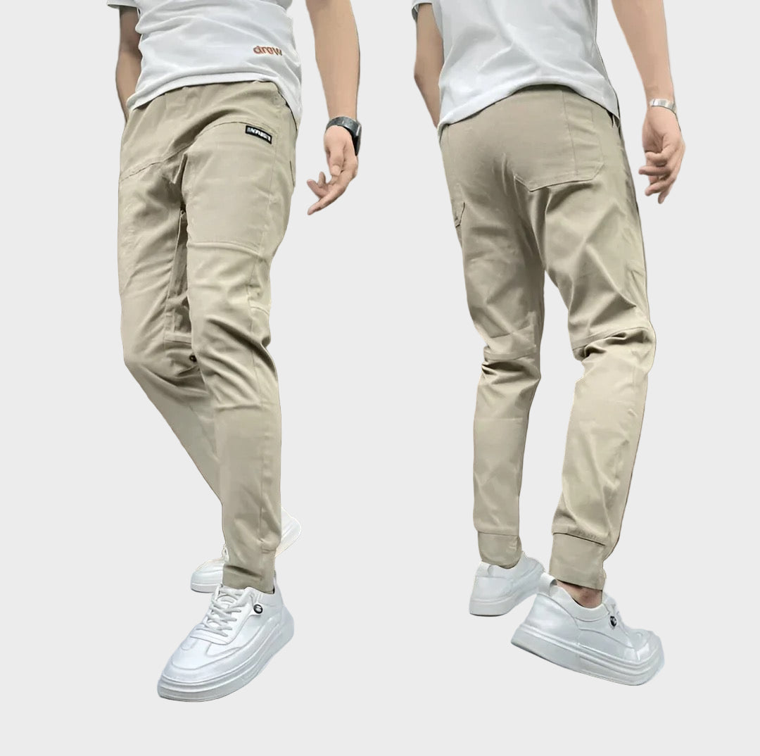 Milan| Pantaloni Cargo Elastici Premium