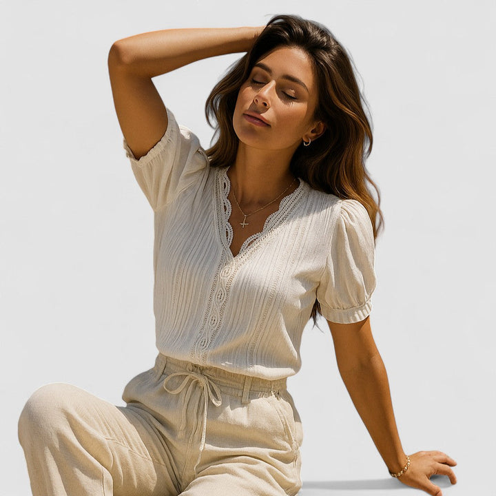 Bea | Bluză elegantă cu detalii rafinate