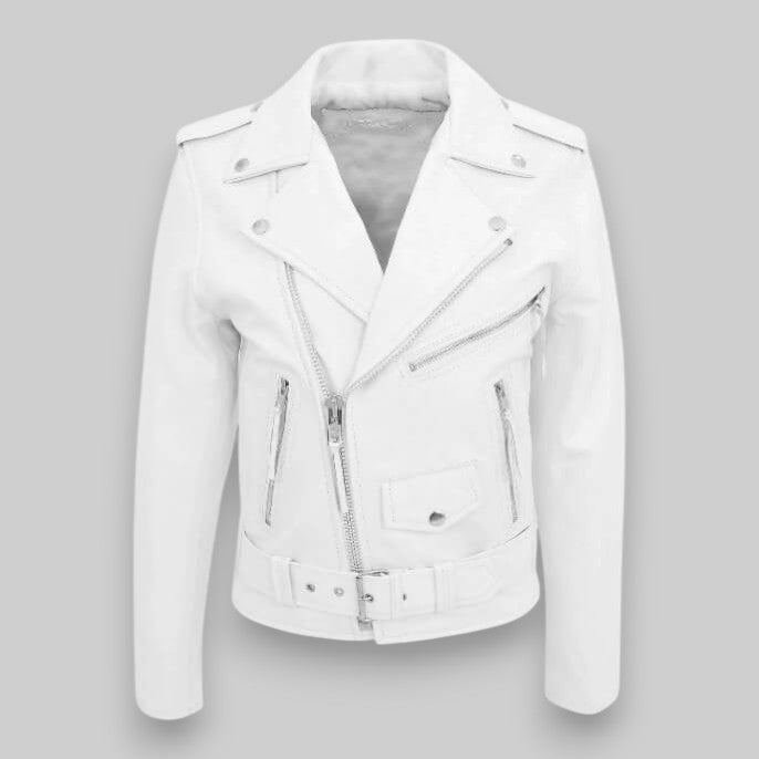 Massimo | Geacă de Biker din Piele Sintetică