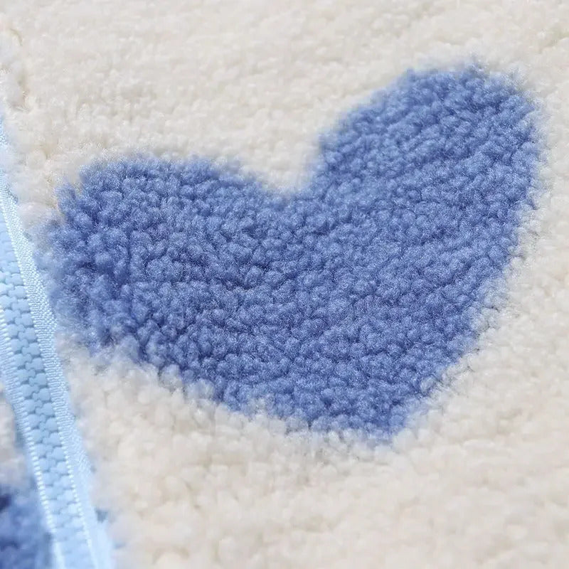 Camila | Jachetă reversibilă cu inimioare