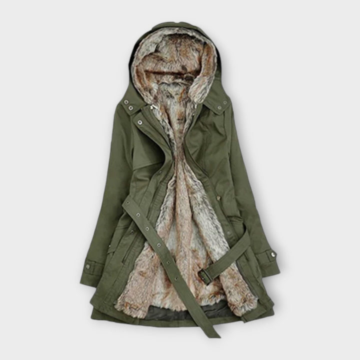 Mikash – Palton căptușit cu pluș moale pentru căldură și stil