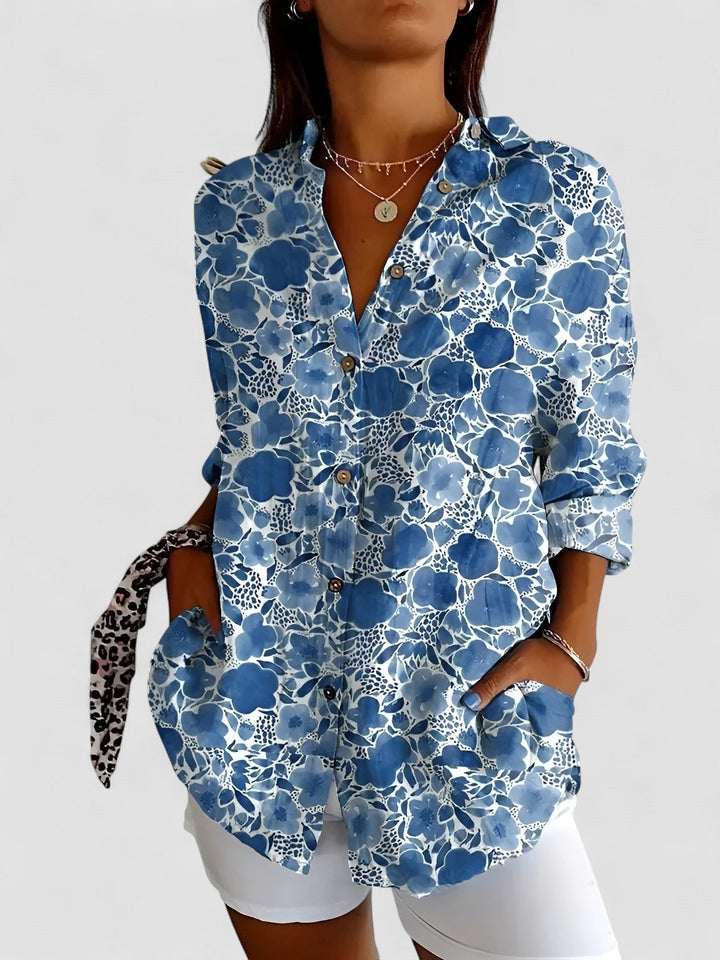 Avril | Bluză elegantă cu imprimeuri amuzante